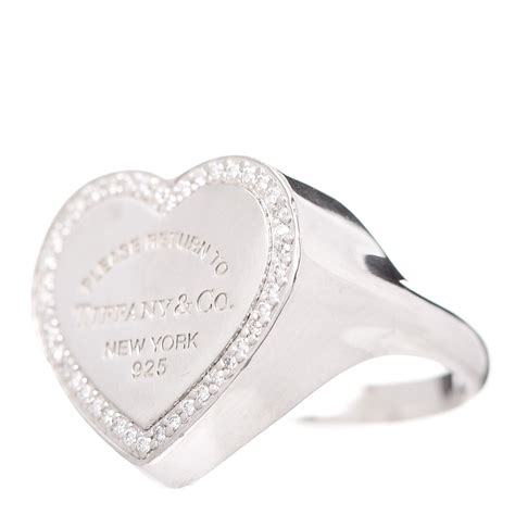 tiffany heart rings